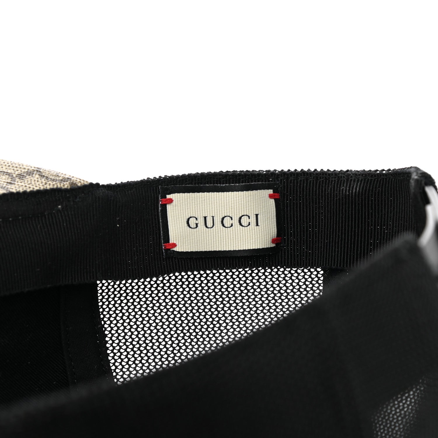 Gucci GG Supreme Monogram Baseball Hat M Beige 8 of 9