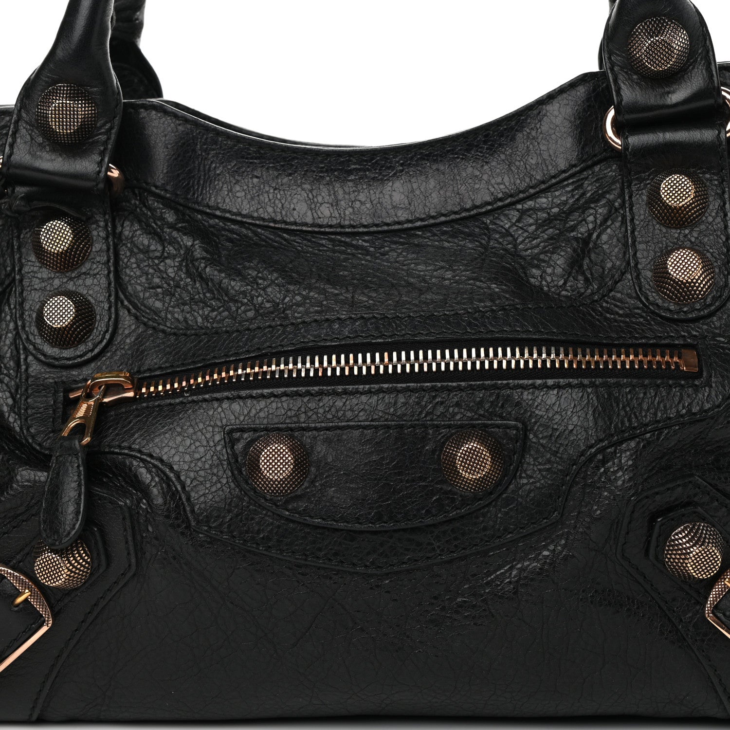 Balenciaga Agneau Giant 21 Rose Gold Hardware City Black 7 of 9