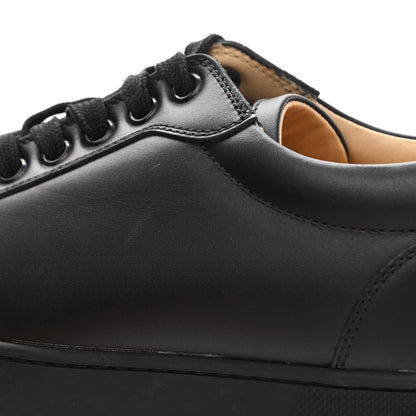 Christian Louboutin Calfskin Mens Louis Junior Spikes Flat Sneakers 38 Black 10 of 10