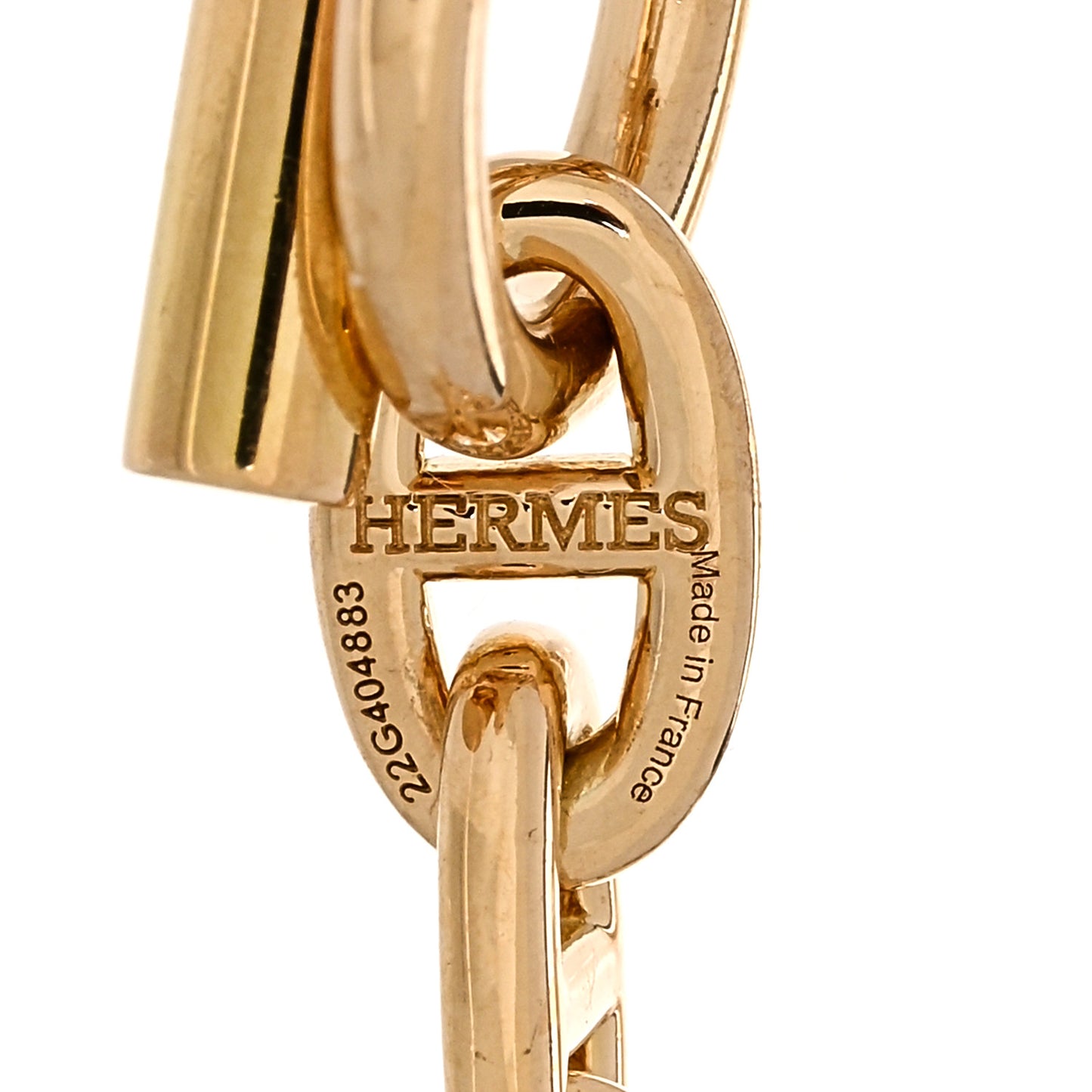 18K Yellow Gold TPM Chaine d'Ancre Bracelet