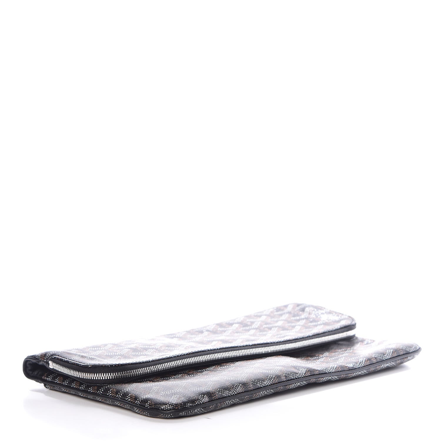 Goyard Goyardine Sainte Marie Soft Clutch Black 5 of 10