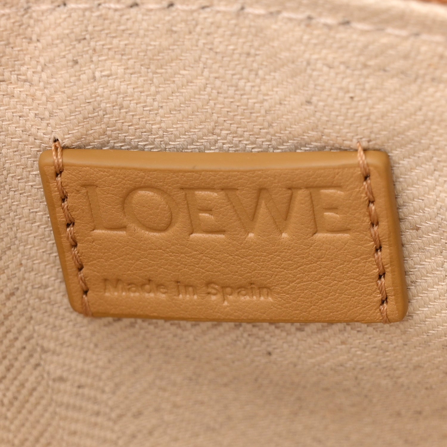 Loewe Calfskin Mini Hammock Hobo Sahara 6 of 10