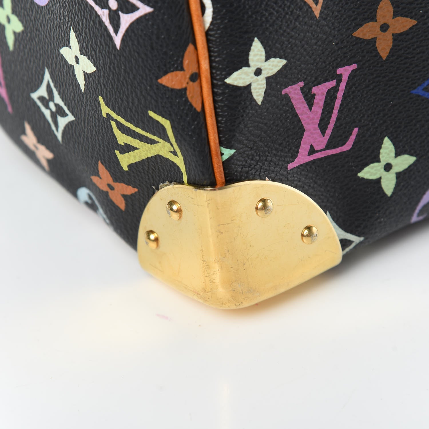 Louis Vuitton Monogram Multicolor Speedy 30 Black 9 of 20
