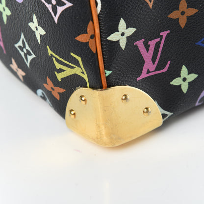 Louis Vuitton Monogram Multicolor Speedy 30 Black 9 of 20