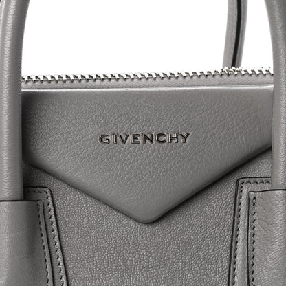 Givenchy Sugar Goatskin Medium Antigona Light Grey 16 of 17