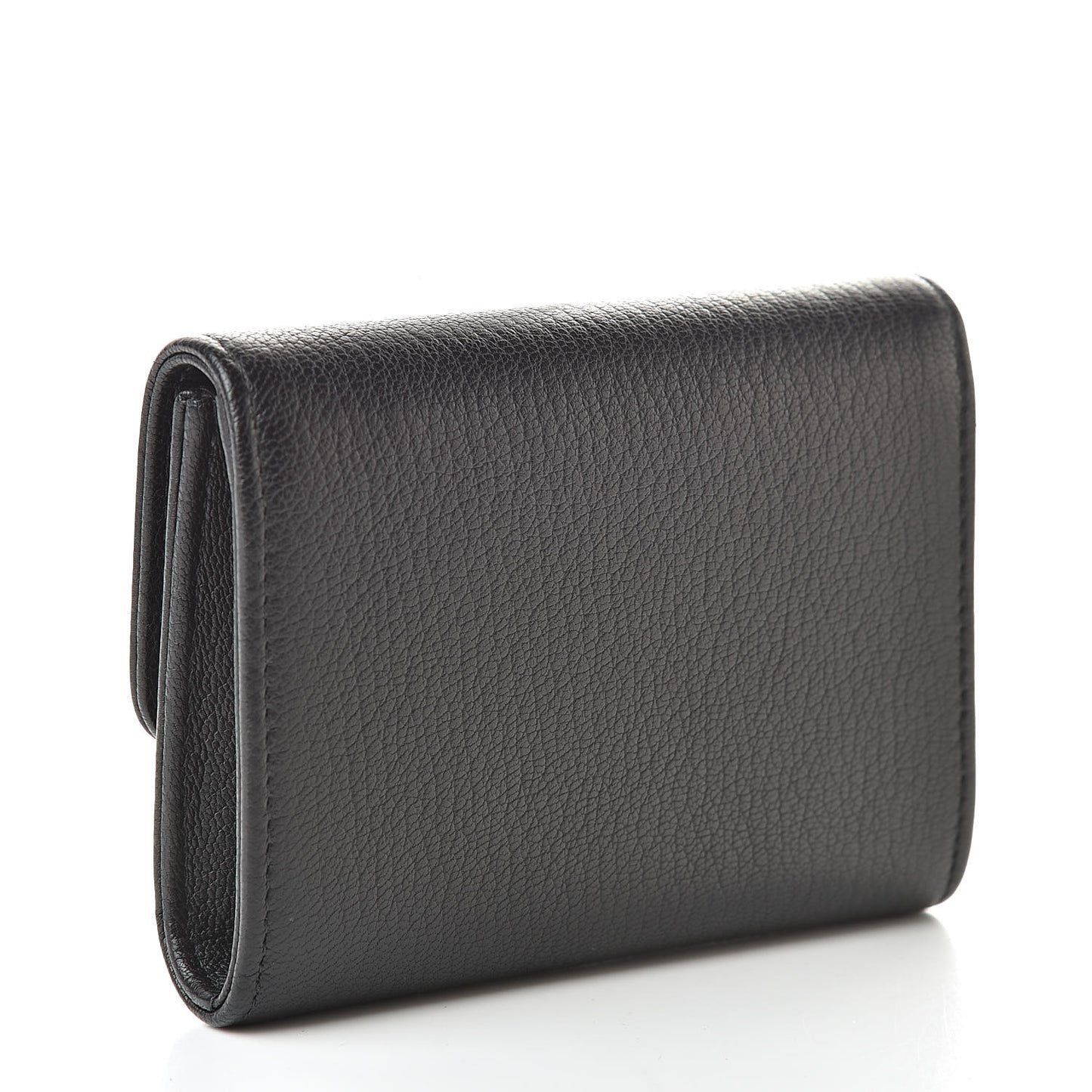Calfskin Timeless CC Card Holder Wallet Black