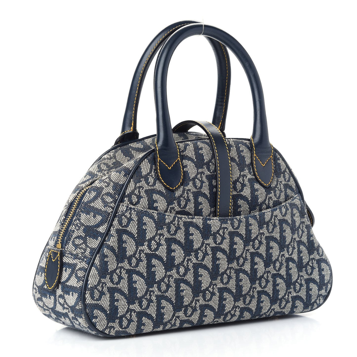 Monogram Mini Saddle Bowler Navy Navy