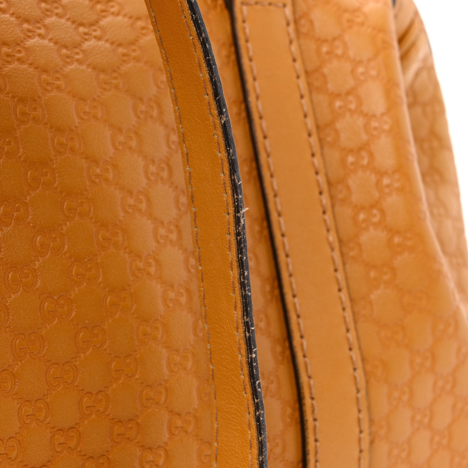 Gucci Microguccissima Small Boston Yellow 9 of 12