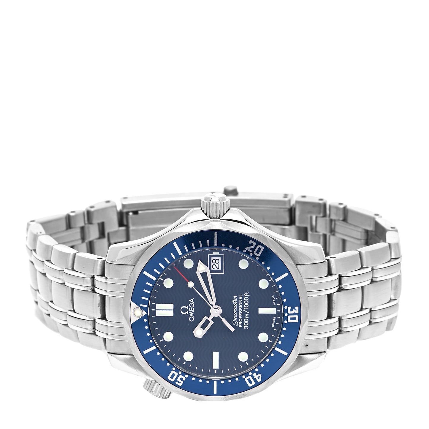 Stainless Steel 36mm Seamaster Professional Automatic Watch Blue 2561.80.00