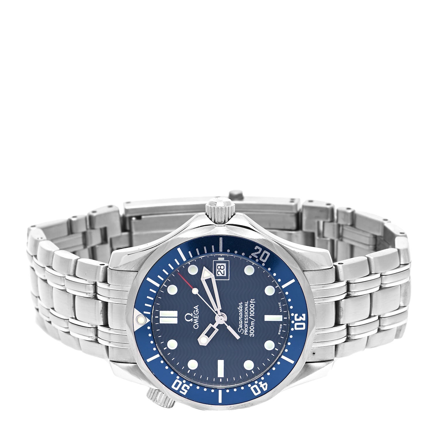 Omega Stainless Steel 36mm Seamaster Professional Automatic Watch Blue 2561.80.00 2 of 4
