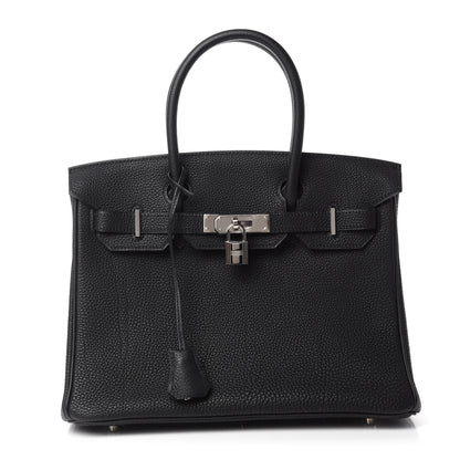 Hermes Togo Birkin 30 Black 1 of 11