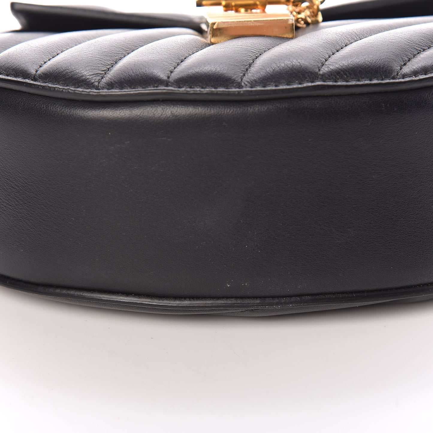 Calfskin Quilted Mini Drew Bijou Shoulder Bag Black
