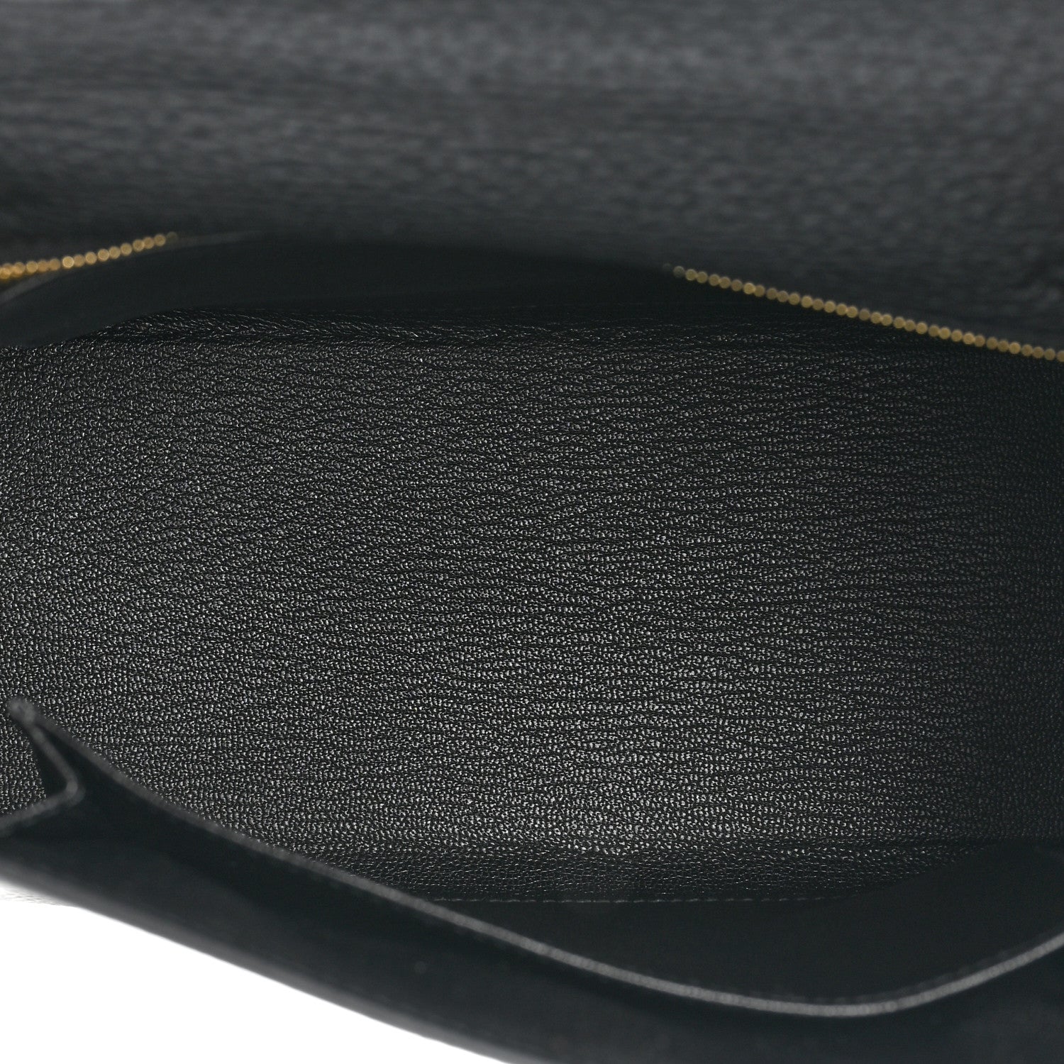 Hermes Togo Kelly Retourne 25 Black 5 of 9