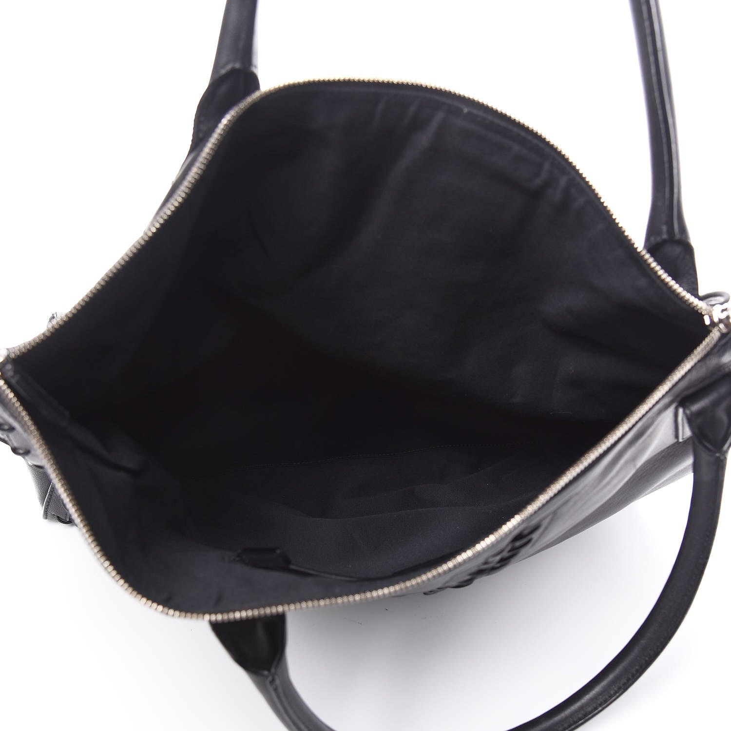Alexander McQueen Lambskin Lace Up De Manta Tote Black 5 of 11