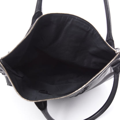 Alexander McQueen Lambskin Lace Up De Manta Tote Black 5 of 11