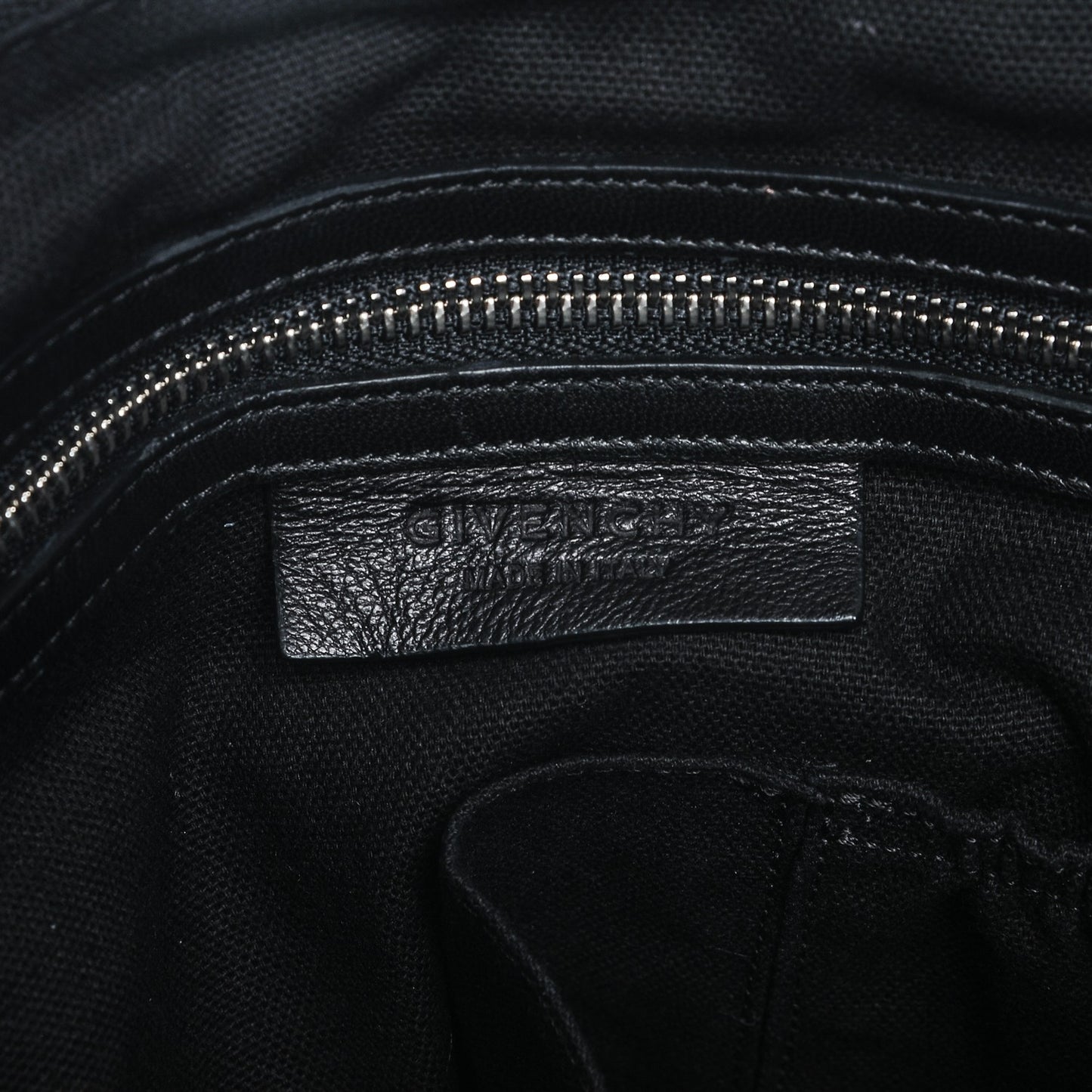 Tumbled Sheepskin Medium Pandora Bag Black