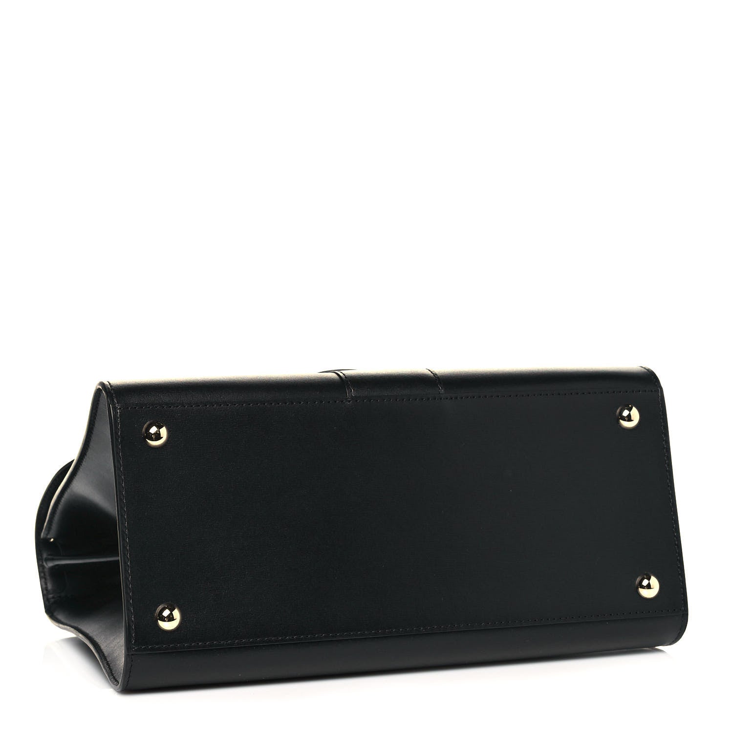Delvaux Grained Calfskin MM Brillant Satchel Black 5 of 12