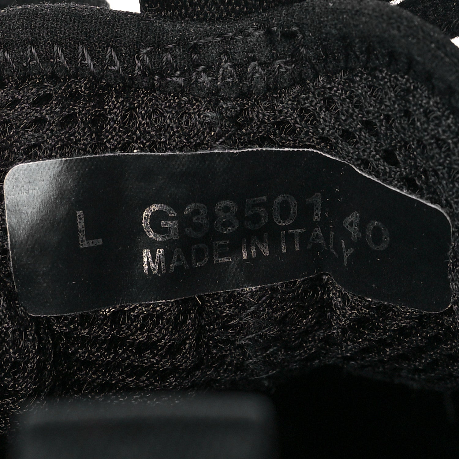Chanel Suede Calfskin Mixed Fibers CC Sneakers 40 Black 9 of 10