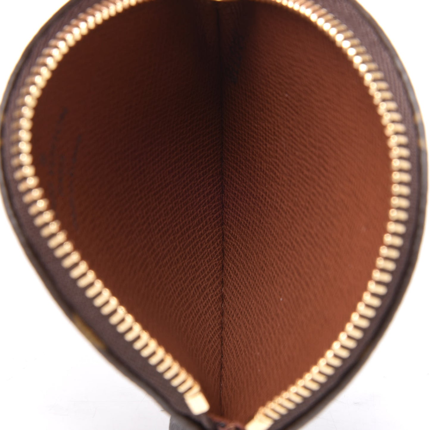 Monogram Round Coin Purse