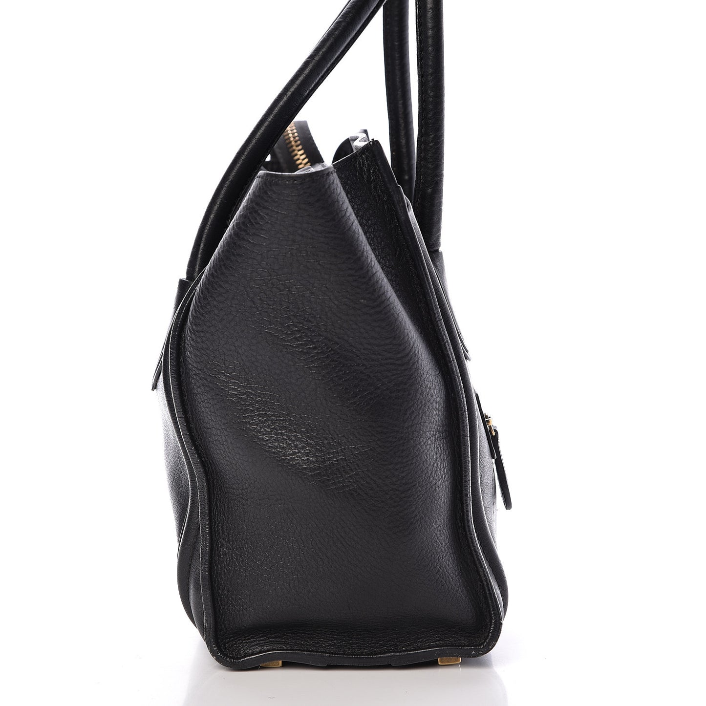 Calfskin Micro Luggage Black