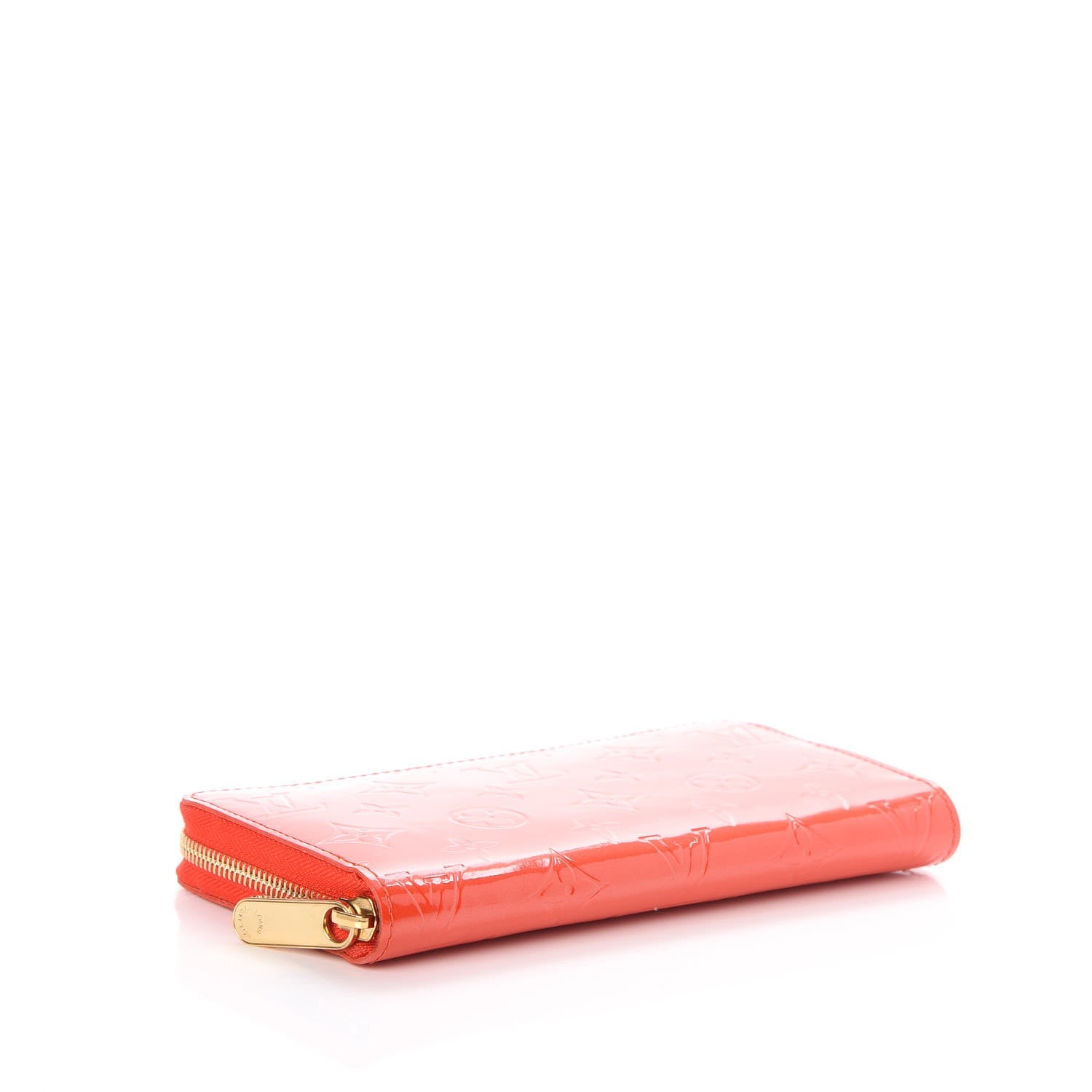 Louis Vuitton Vernis Zippy Wallet Orange Sunset 4 of 7