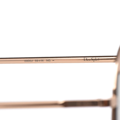 Christian Dior Split 1 Aviator Sunglasses Rose Gold 6 of 6