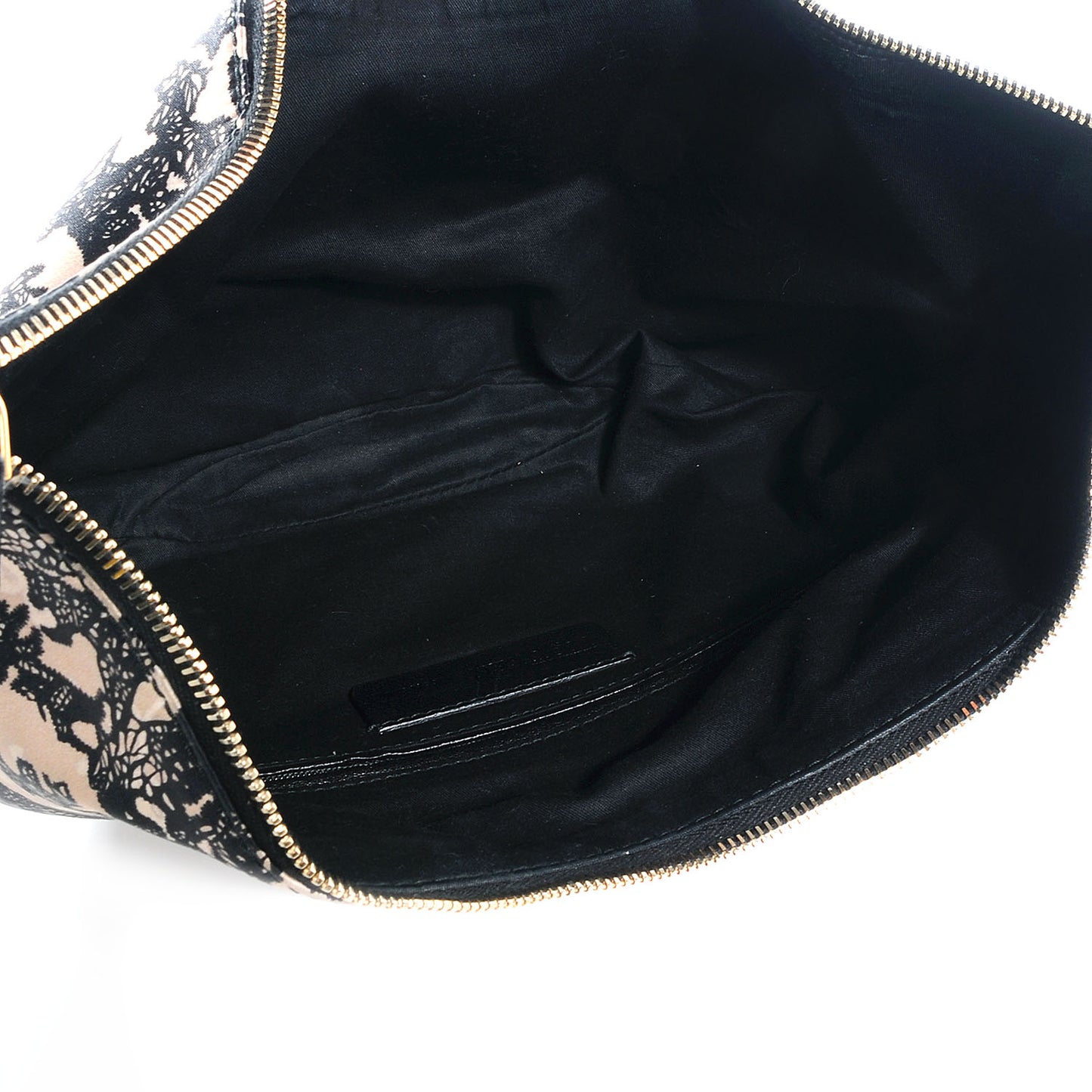 Silk De Manta Lace Print Clutch