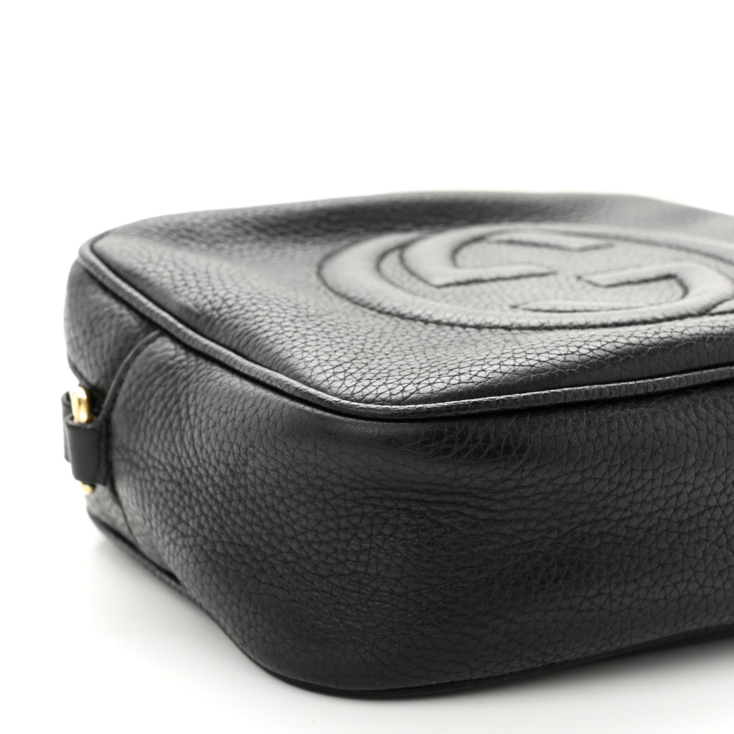 Gucci Pebbled Calfskin Small Soho Disco Bag Black 9 of 10