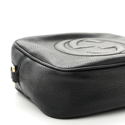 Gucci Pebbled Calfskin Small Soho Disco Bag Black 9 of 10