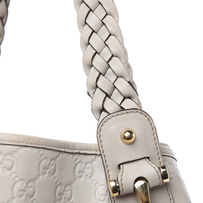 Gucci Guccissima Medium Pelham Shoulder Bag Off White 12 of 15