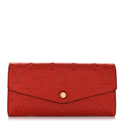Louis Vuitton Empreinte Curieuse Wallet Cherry 1 of 9