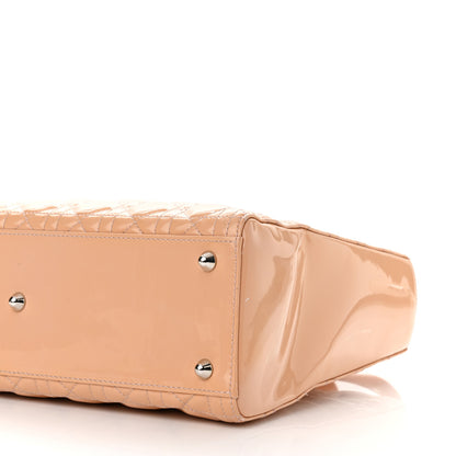 Christian Dior Patent Cannage Large Lady Dior Light Pink 10 of 11