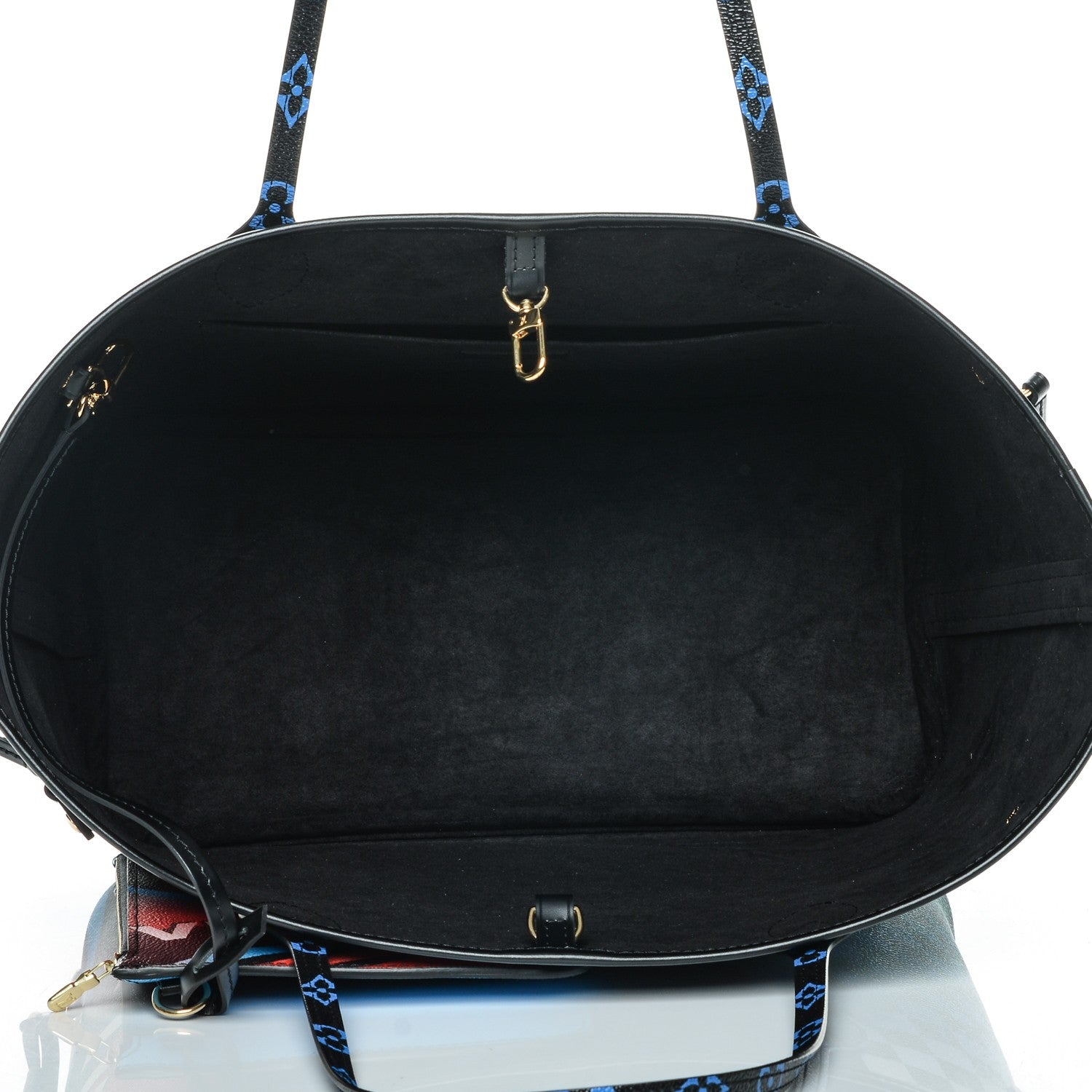 Louis Vuitton Damier Race Neverfull MM Noir Rouge 5 of 7