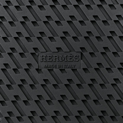 Hermes Woolskin Womens Chypre Sandals 38 Vert Anglais 6 of 8