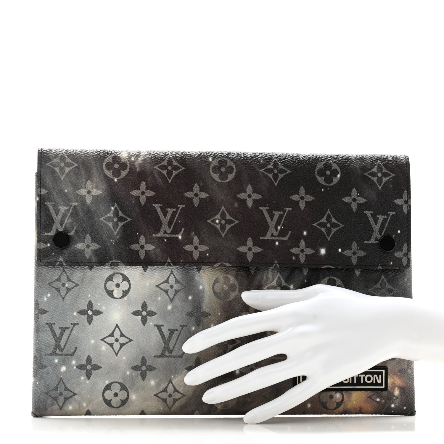Louis Vuitton Monogram Galaxy Pochette Alpha Triple 2 of 7