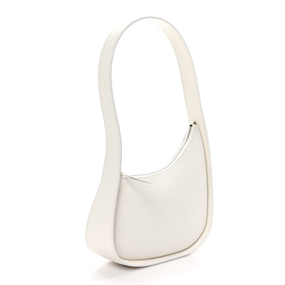 The Row Smooth Calfskin Half Moon Shoulder Bag New Ivory 3 of 9