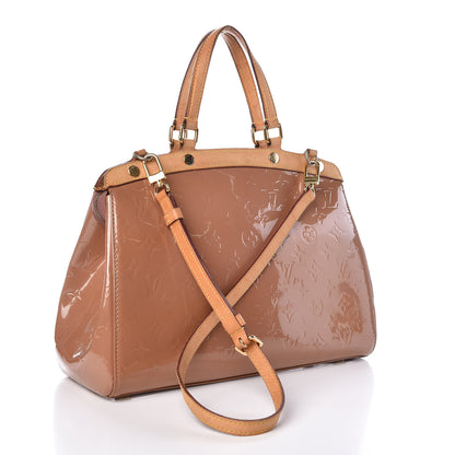 Louis Vuitton Vernis Brea MM Rose Velours 3 of 11