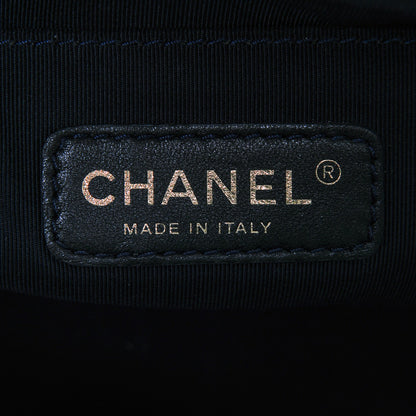 Chanel Velvet Tweed Medium Boy Flap Green 9 of 10