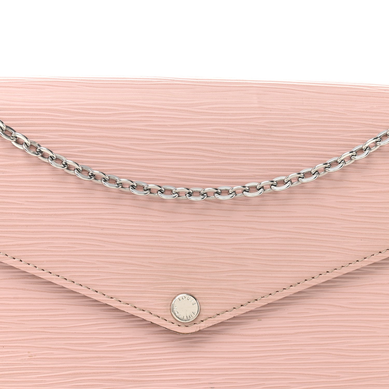 Louis Vuitton Epi Pochette Felicie Rose Ballerine 9 of 12