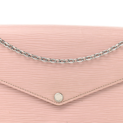 Louis Vuitton Epi Pochette Felicie Rose Ballerine 9 of 12