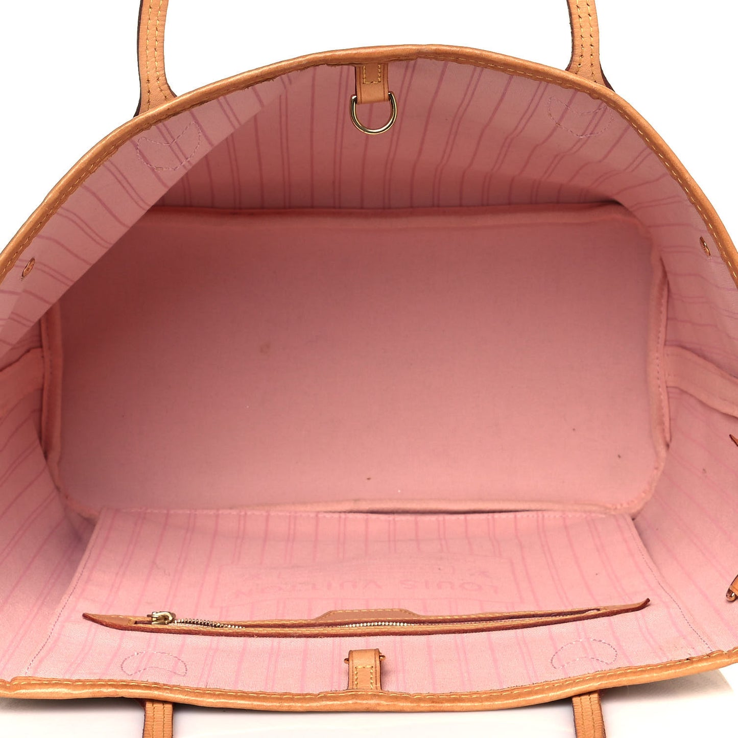 Damier Azur Neo Neverfull MM Rose Ballerine