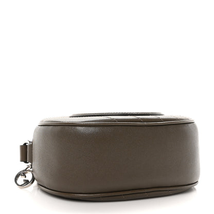 Gucci Sakai Be Green Calfskin Diagonal Stitched Mini Blondie Shoulder Bag Craclet Brown 4 of 10