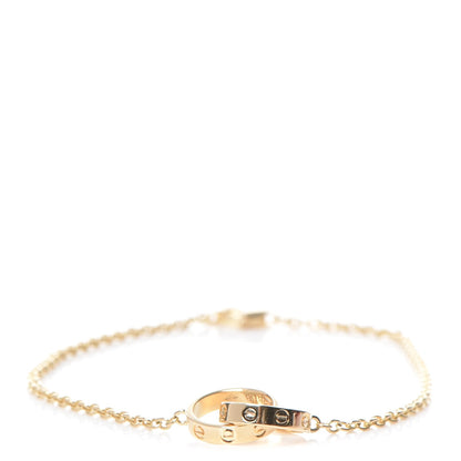 Cartier 18K Yellow Gold Interlocking LOVE Bracelet 1 of 10