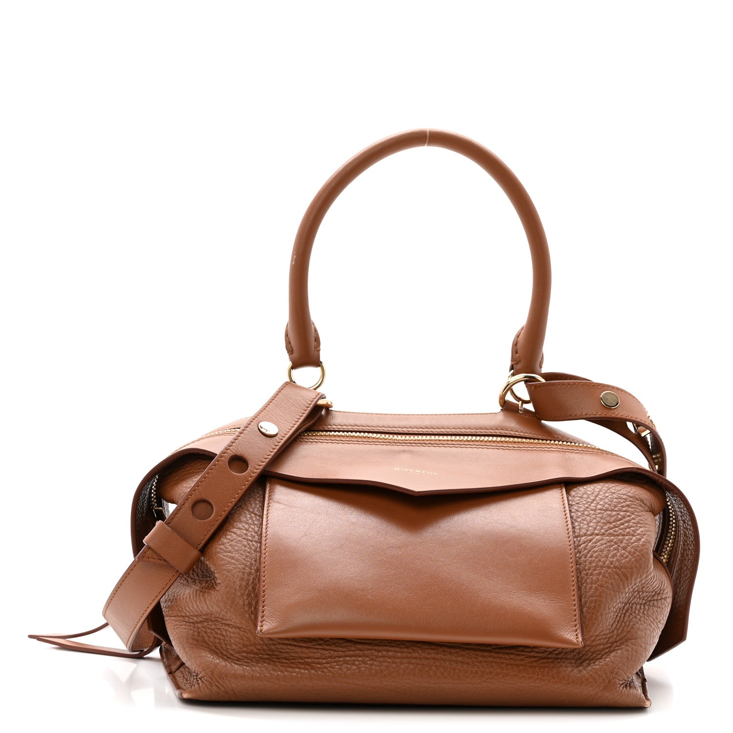 Givenchy Calfskin Small Sway Cognac 1814261 – FASHIONPHILE