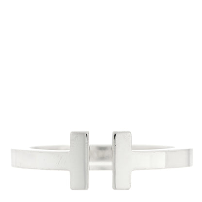 Tiffany Sterling Silver T Wire Ring 61 9.5 1 of 4