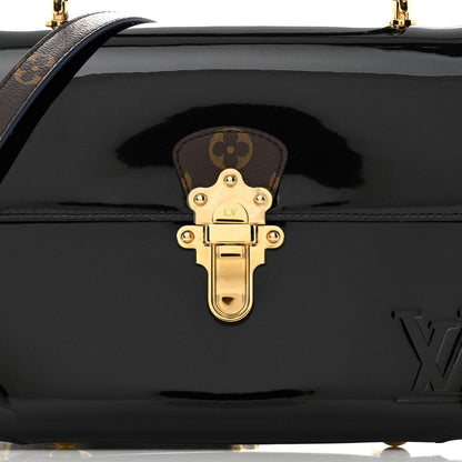 Louis Vuitton Patent Calfskin Monogram Cherrywood PM Black 7 of 10