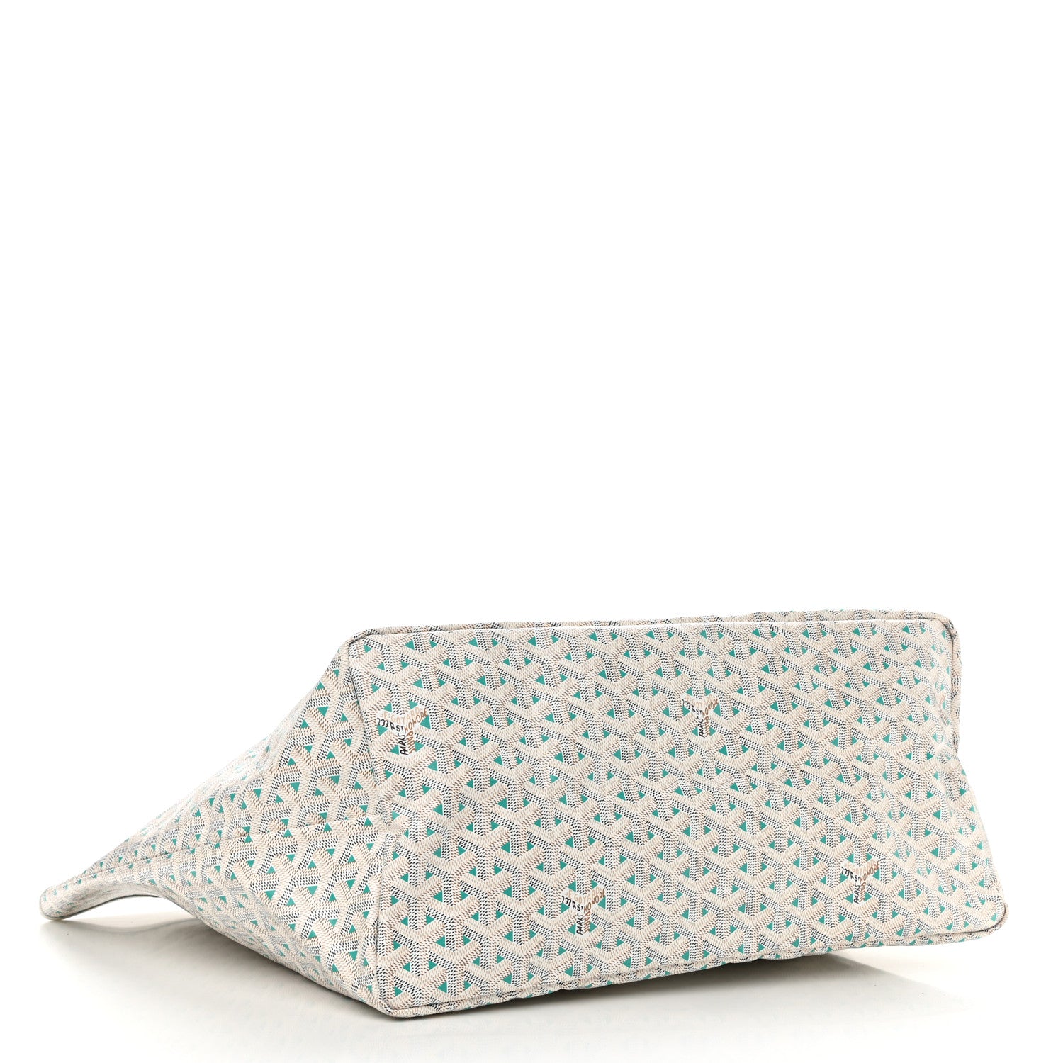 Goyard Goyardine Saint Louis Claire Voie GM White Opaline 5 of 11