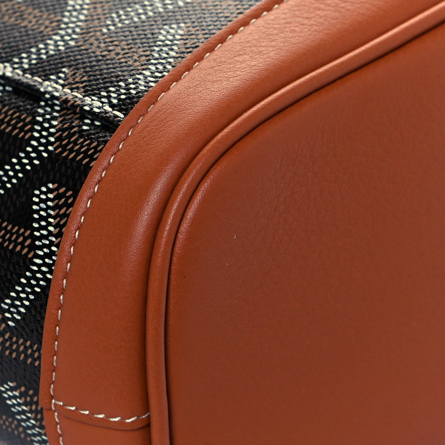 Goyard Goyardine Calfskin Mini Alpin Backpack Black Gold 8 of 11