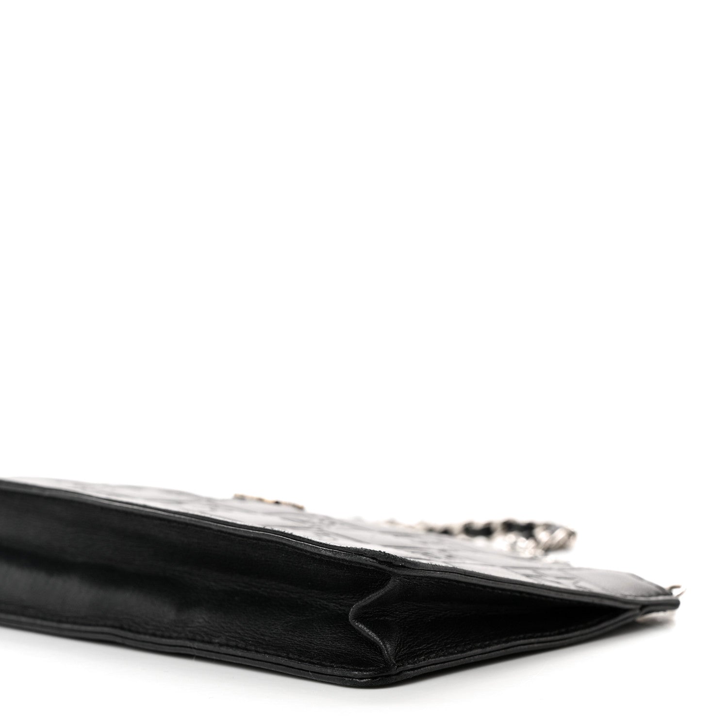 Chanel Lambskin Precious Symbols Pochette Black 9 of 12