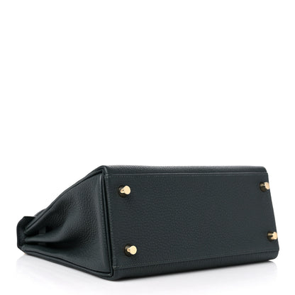 Hermes Togo Kelly Retourne 25 Vert Fonce 4 of 11
